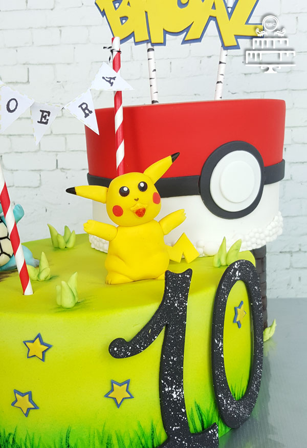 Pokemon Go verjaardagstaart
