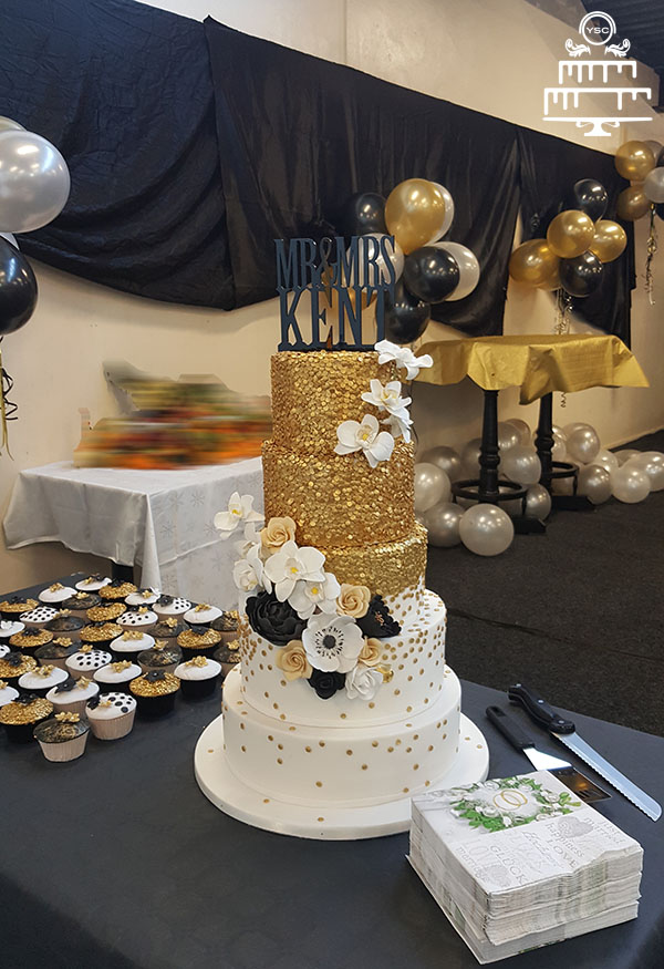 large wedding cake